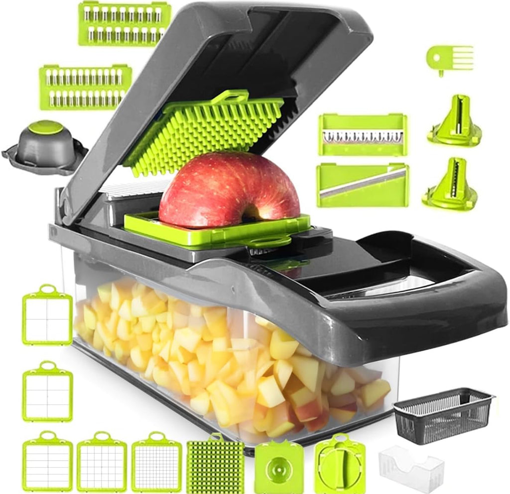 12-in-1 Kitchen Chopper – Slice, Dice & Save Time!